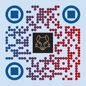 Sample QR code generated online